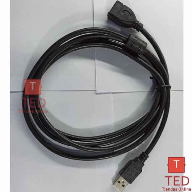 CABLE USB EXTENSION usb FILTRO 1.8MT CU-6FACF ID1135 - Imagen 2