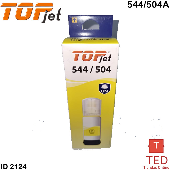 TINTA COMPATIBLE TOPJET EPSON AMARILLO 544/504A ID2124