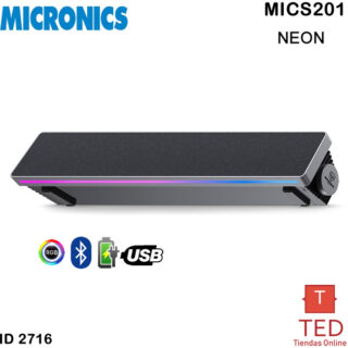 PARLANTE NEON   SOUNDBAR PORTATIL BT MICRONICS MICS201 ID2716
