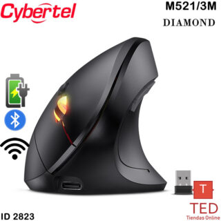 DIAMOND 3 CYB  MOUSE VERTICAL BT WIFI RECARGABLE CYBERTEL M521 ID2823