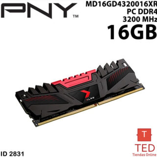 Memoria RAM PNY XLR8 16GB DDR4 3200 MHz  ID2831