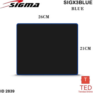 PAD MOUSE  SOLID BLUE SIGMA SIGX3BLUE ID2839
